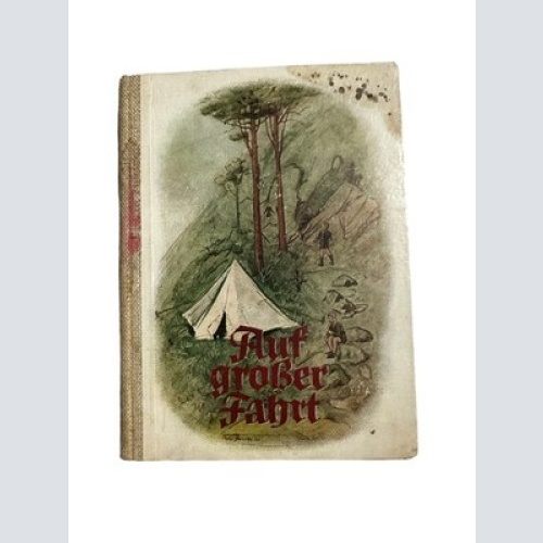 1878 Emil Strodthoff AUF GROSSER FAHRT HC +Ilus Eine deutsche Jungengeschichte