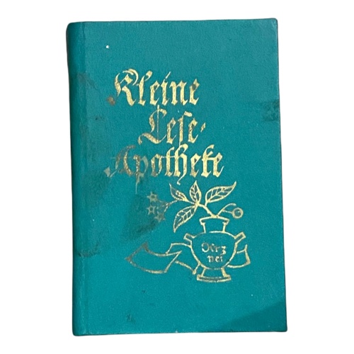 1179 Otto Fischer KLEINE LESE APOTHEKE Aussprüche und Aphorismen HC