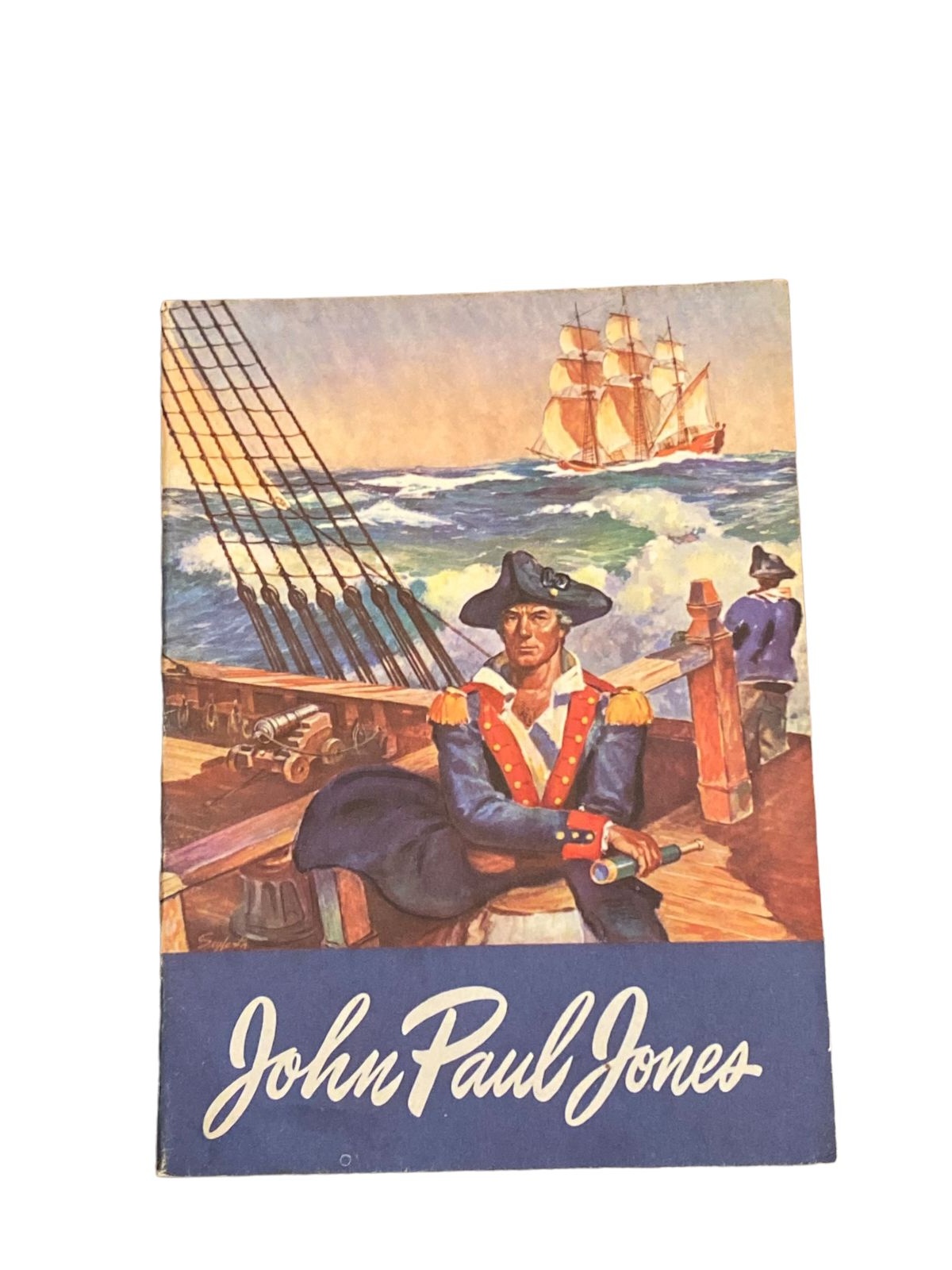 3934 Ruth Cromer Weir JOHN PAUL JONES: FATHER OF THE UNITED STATES NAVY +Abb