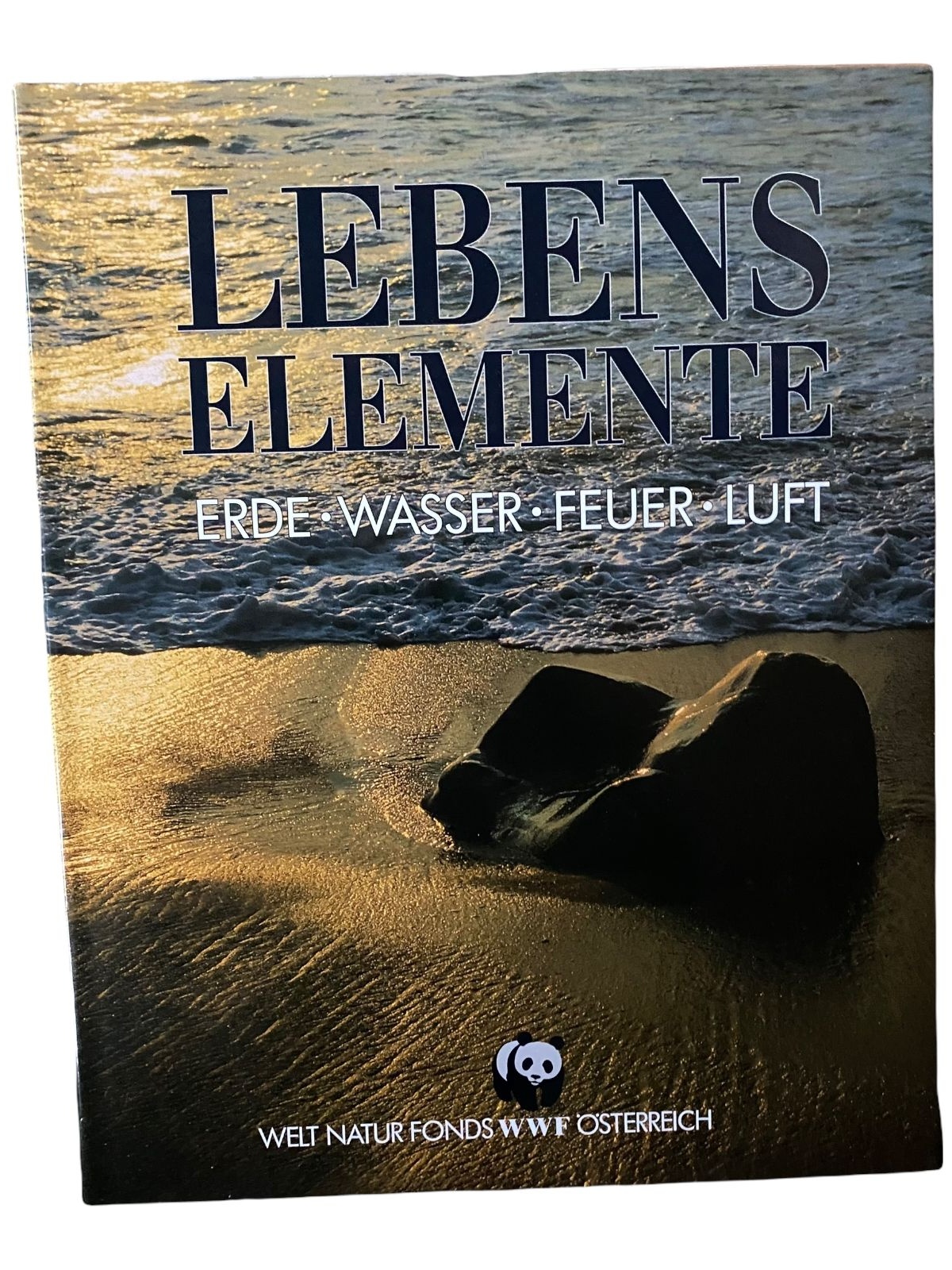 156 AA LEBENS ELEMENTE ERDE WASSER FEUER LUFT WWF BILDBAND HC +Abb WWF