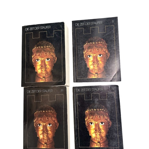 3307 DIE ZEIT DER STAUFER KOMPLETT ALLE BÄNDE Band 1, 2 , 3 und 4 +Abb 3 Bde