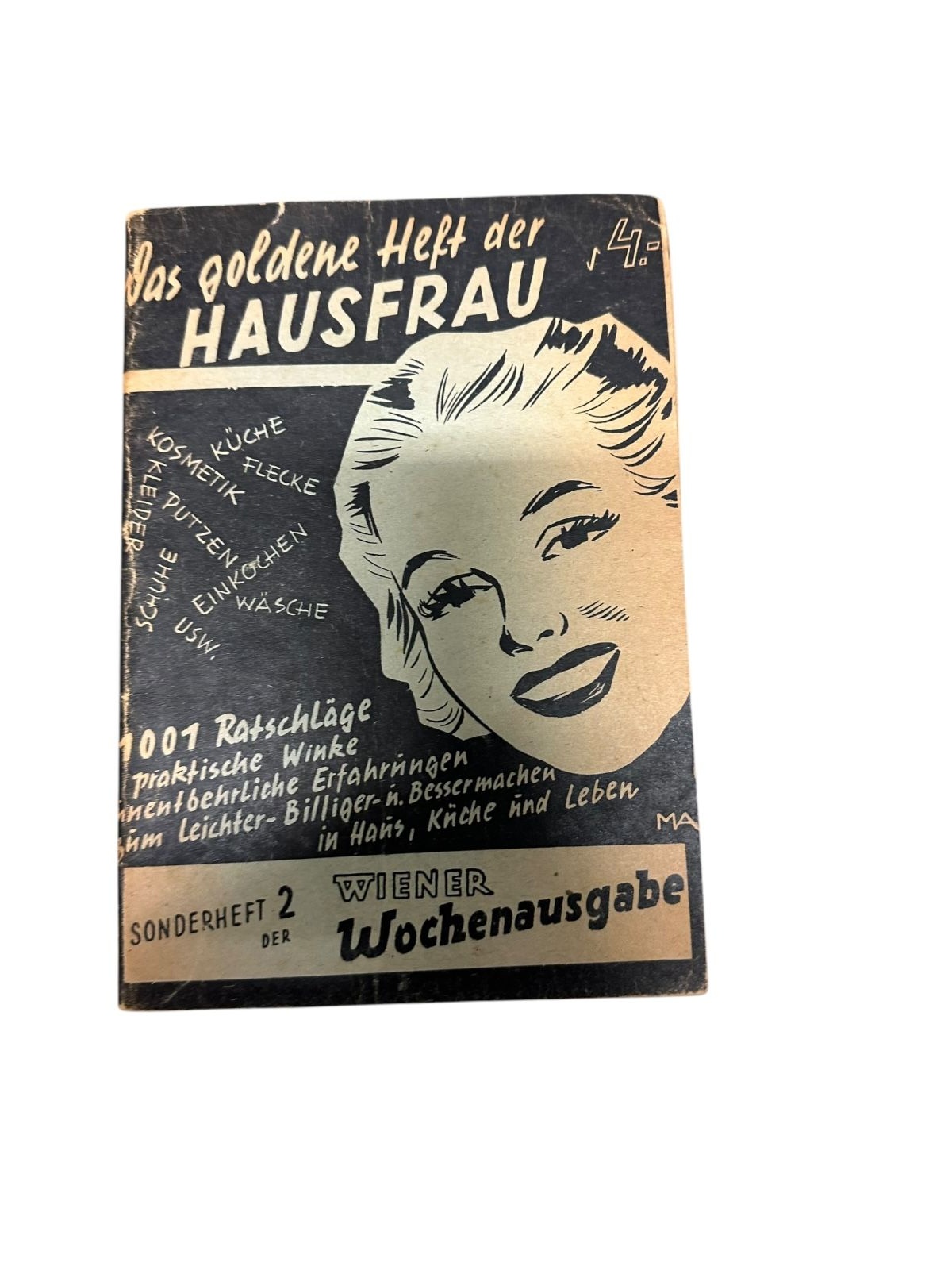 9096 Frau Berta DAS GOLDENE HEFT DER HAUSFRAU. SONDERHEFT 2. 1001 RATSCHLÄGE