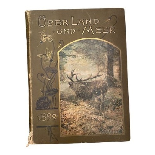 1350 ÜBER LAND UND MEER Illustrierte Zeitung HC + Inhaltsverzeichnis