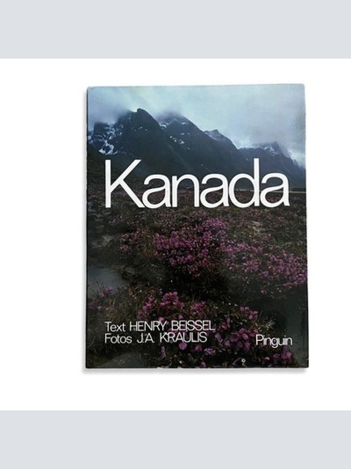 71 Henry Beissel KANADA ROMANTIK Und WIRKLICHKEIT Pinguin Verlag