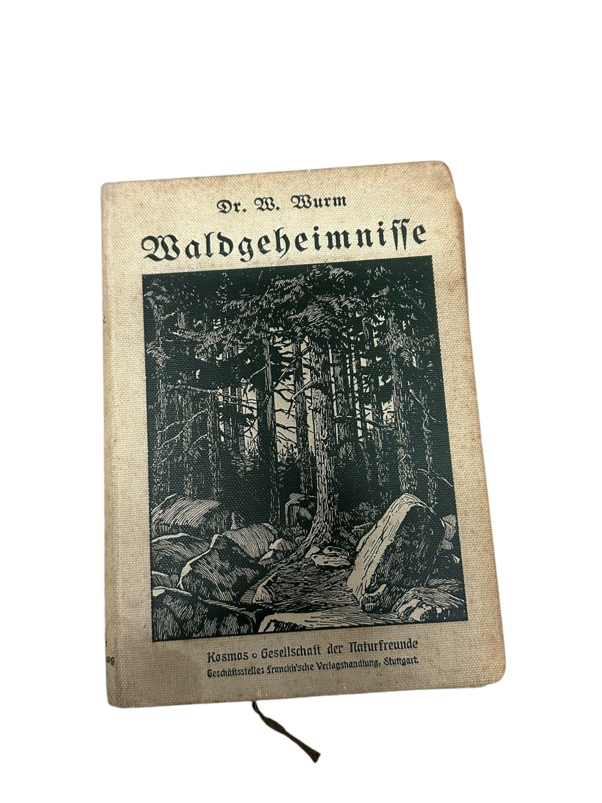 5894 Hofrat Dr. W. Wurm WALDGEHEIMNISSE HC +Abb Franckh'sche Verlagshandlung