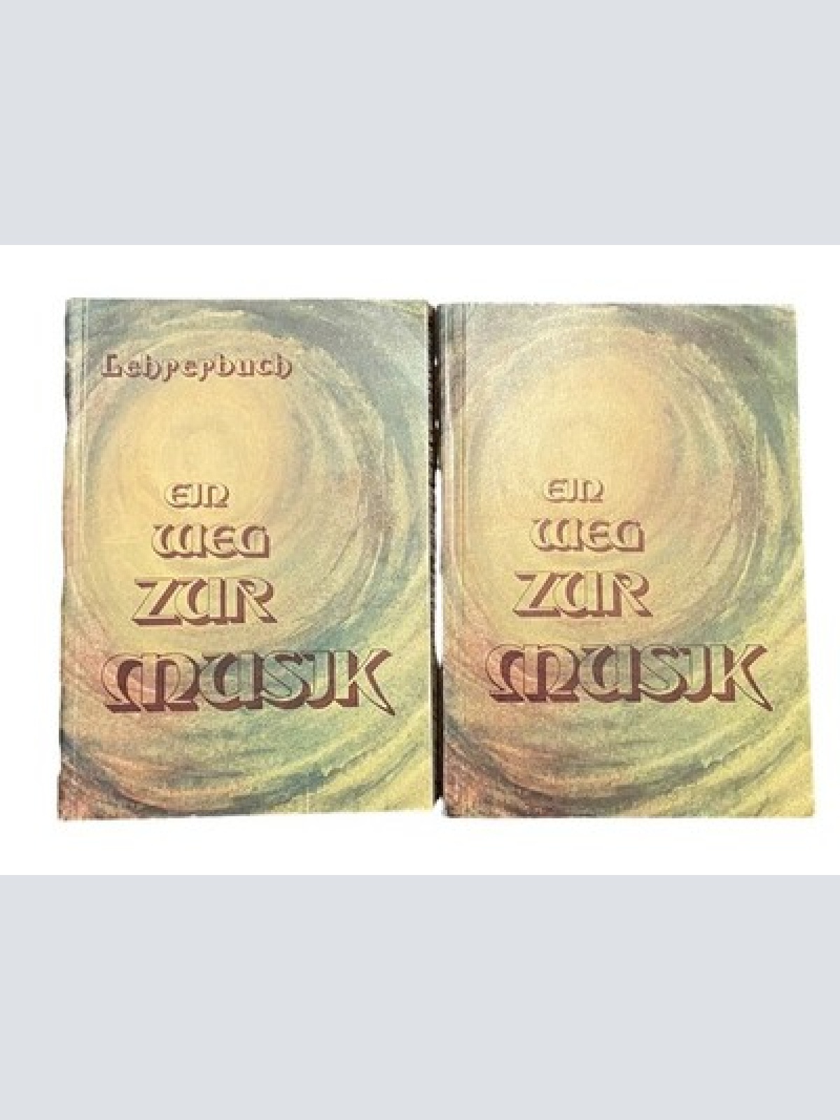 2638 Rinderer EIN WEG ZUR MUSIK LEHR-UND ARBEITSBUCH +LEHRERBUCH - 2 BÜCHER