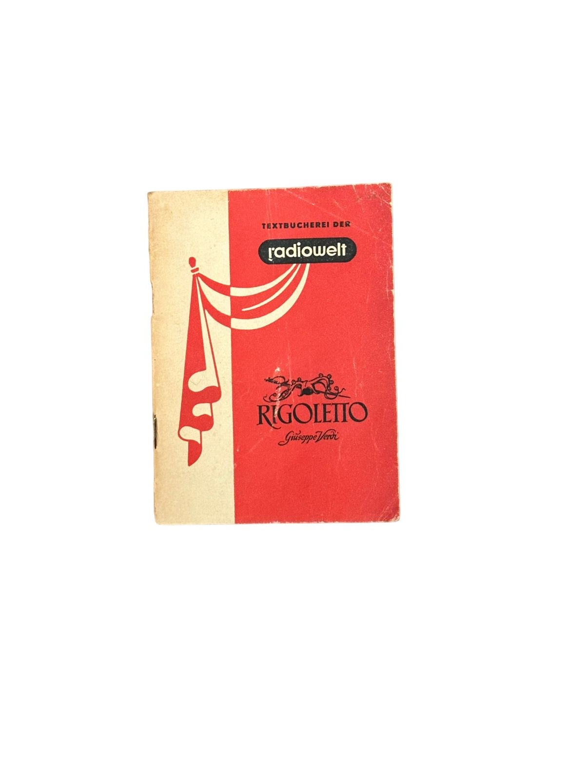 7010 Giuseppe Verdi RIGOLETTO : OPER IN 4 AKTEN. VOLLST. TEXTBUCH +Ilus