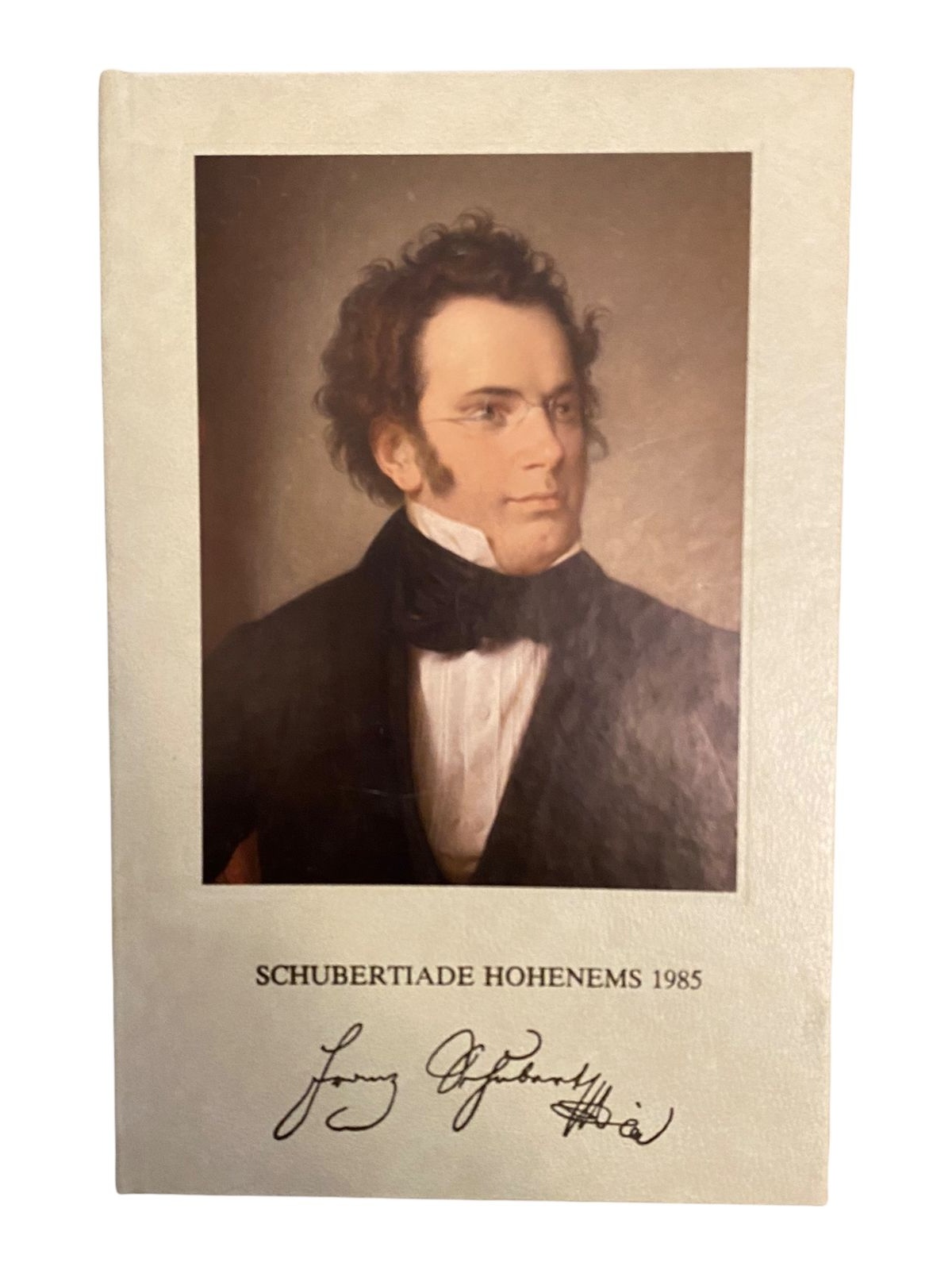 1744 Gerd Nachbauer (Red.) SCHUBERTIADE HOHENEMS 1985 HC +Abb