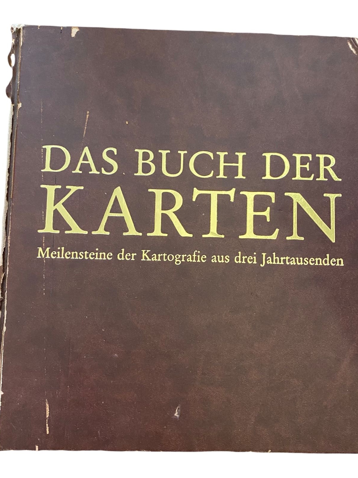 618 Peter Barber DAS BUCH DER KARTEN + Abb GUTER ZUSTAND