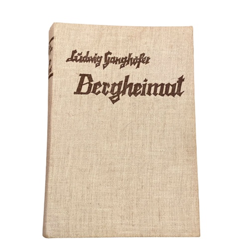4144 Ganghofer BERGHEIMAT ERLEBTES U ERLAUSCHTES +126 BILDER IN KUPFERTIEFDRUCK