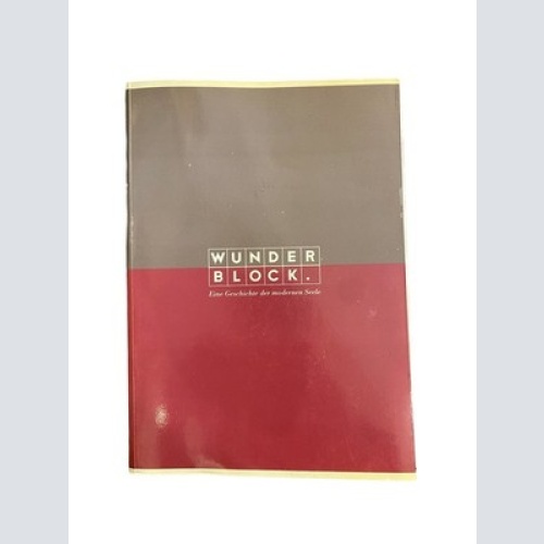 3142 Madlener (Red.) WUNDERBLOCK: EINE GESCHICHTE DER MODERNEN SEELE