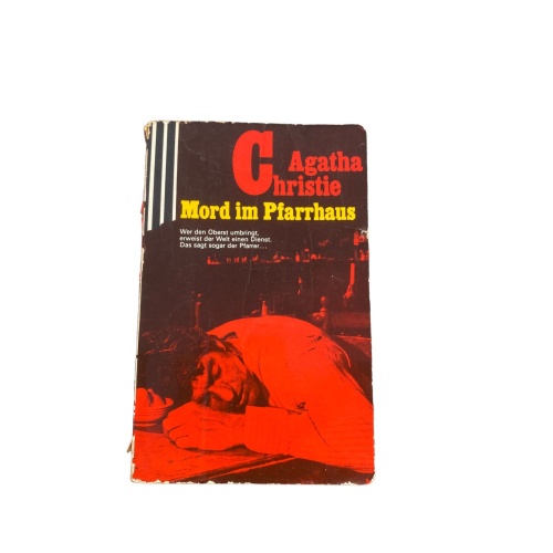 Agatha Christie MORD IM PFARRHAUS Roman Scherz Klassik+Abb
