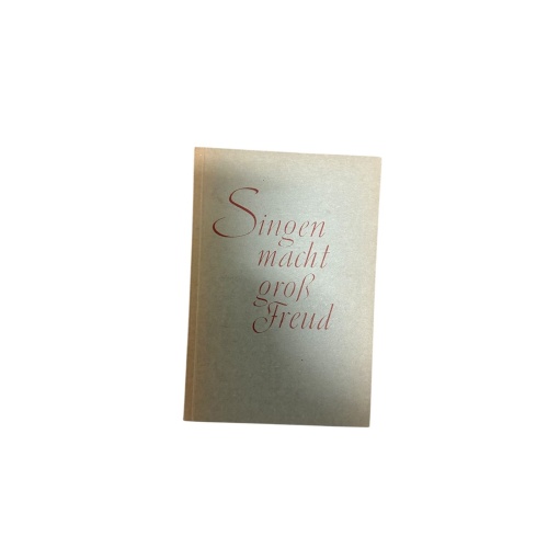 9091 SINGEN MACHT GROSS FREUD