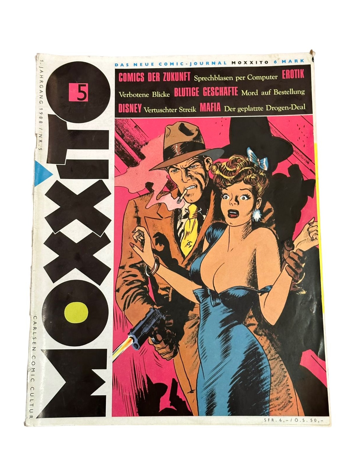 6575 Andreas C. Knigge (Red.) MOXXITO 5 - DAS NEUE COMIC-JOURNAL +Abb