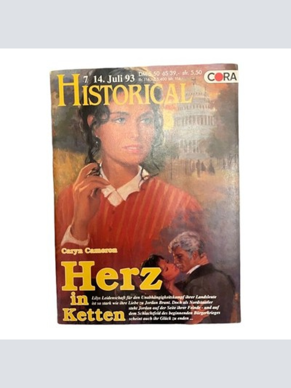 806 Caryn Cameron HISTORICAL - HERZ IN KETTEN HISTORISCHER ROMAN