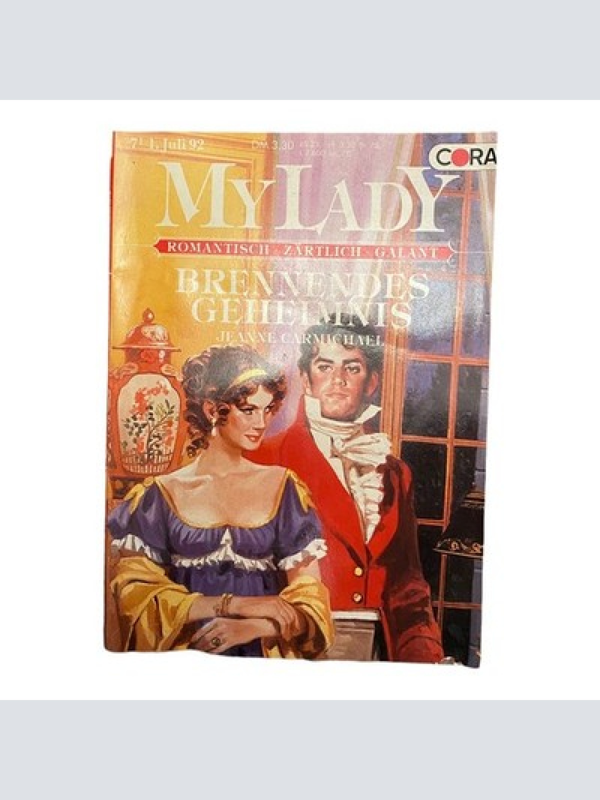 794 Jeanne Carmichael BRENNENDES GEHEIMNIS romantisch, zärtlich, galant