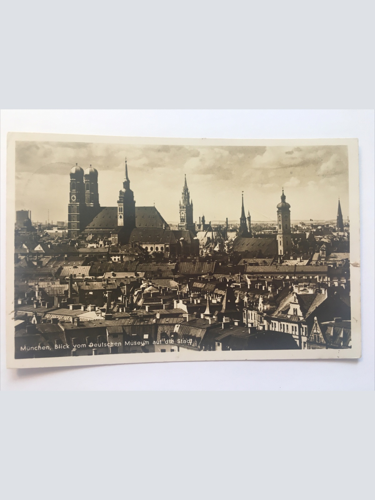 München, Blick vom Deutschen Museum auf die Stadt 85051 RE
