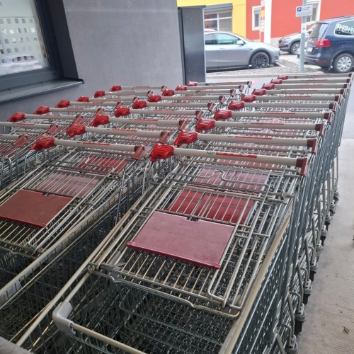 1 Stk Einkaufswagen - Groß