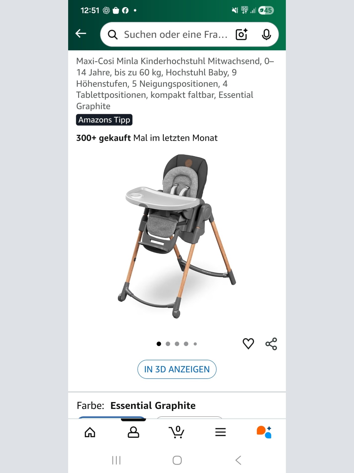 Maxi Cosi Kindersitz