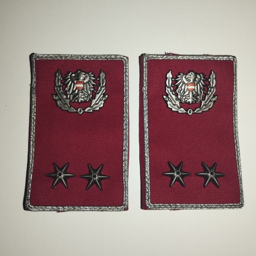 Dienstgrade Distinktionen Polizei Österreich Revierinspektor 1 Paar NEU